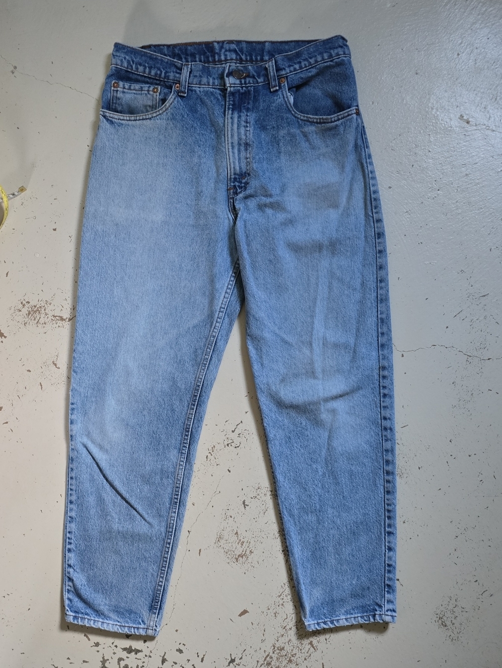 Vintage 550 Blue Levi's Men's Size 33 X 30 Black Label Care Instructions